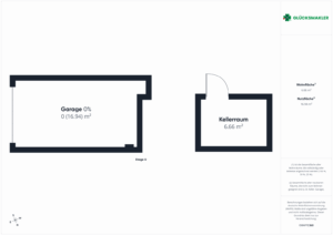 Garage + Kellerraum